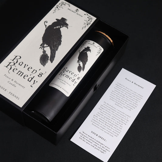 Ancient Witch -Bougie de Purification - Ravens' Remedy